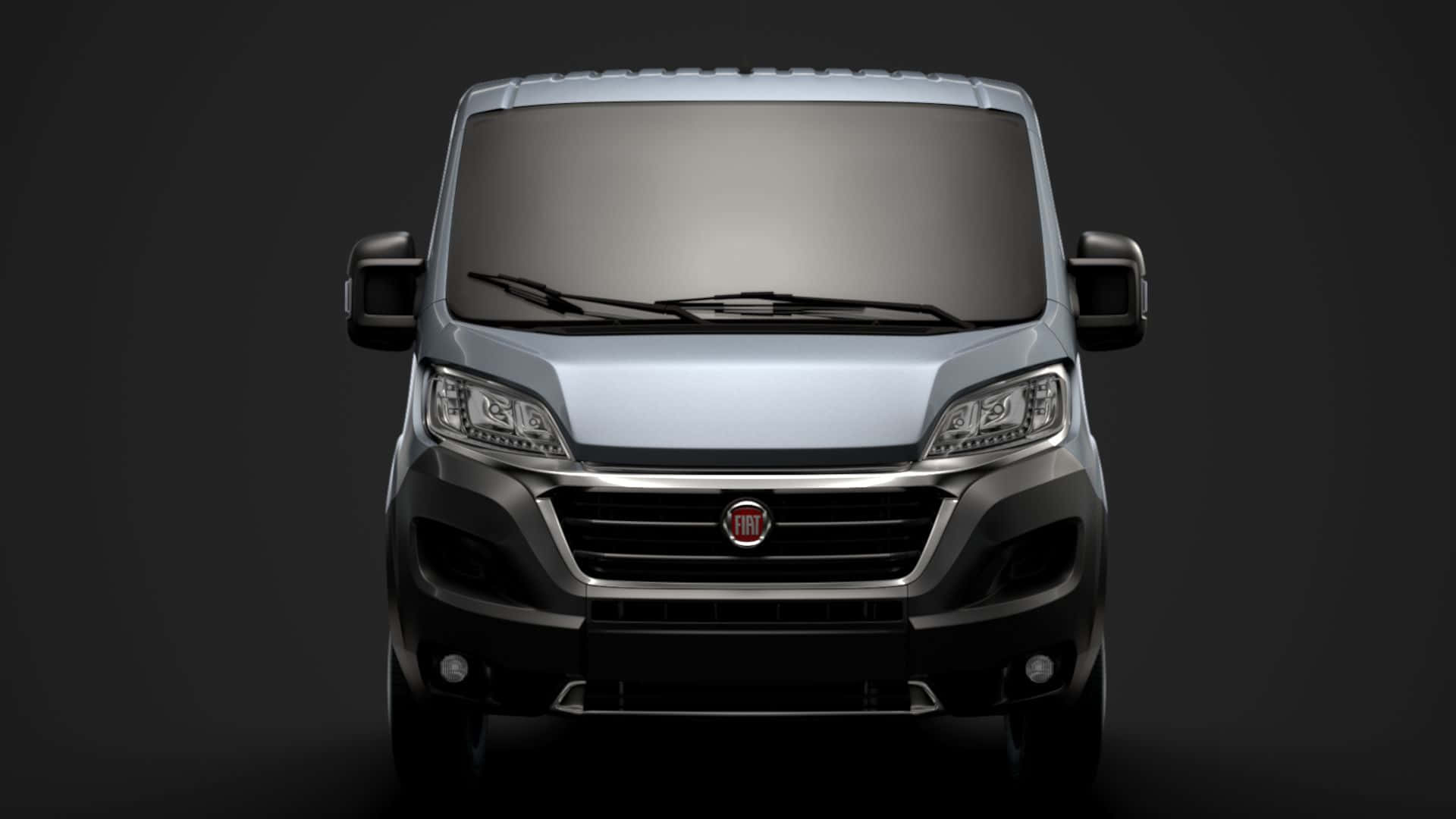 Fiat Ducato Front Utsikt Bakgrunnsbildet