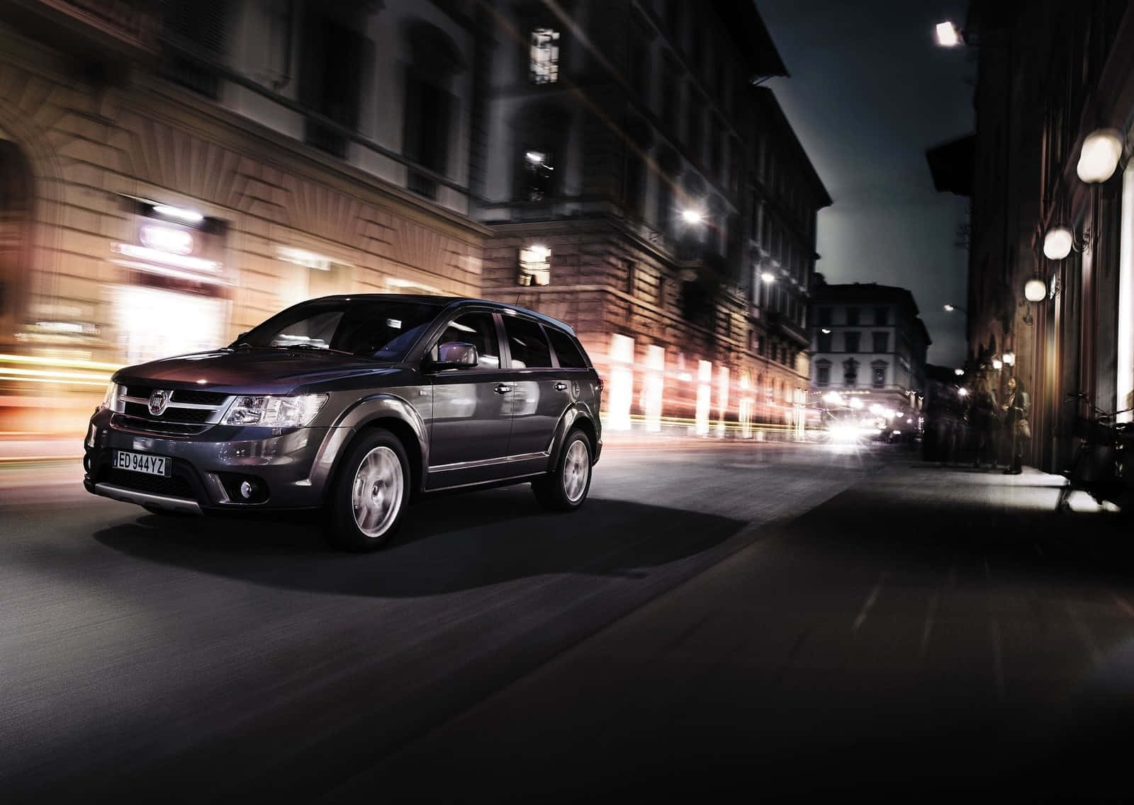 Conduite Nocturne De Fiat Freemont Fond d'écran