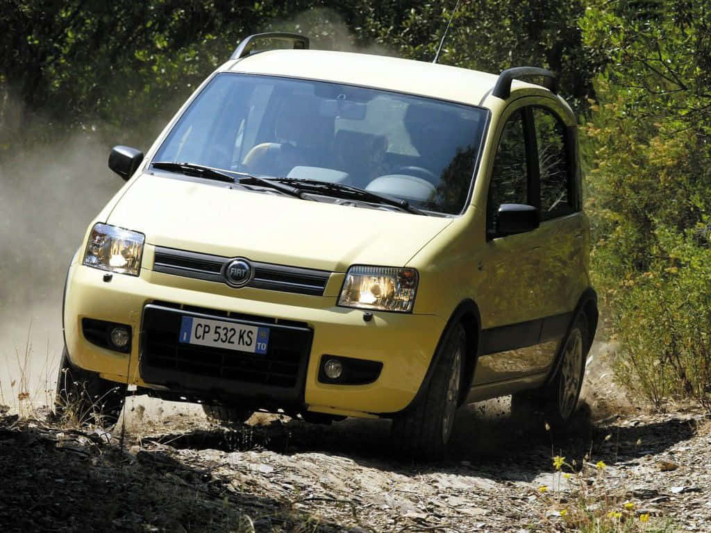 Fiat Panda in its Natural Habitat Wallpaper