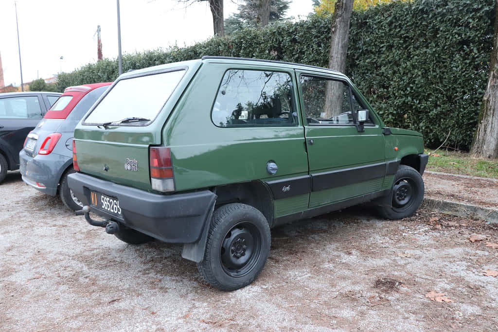 Fiatbilar Representerar Höjden Av Italiensk Fordonsdesign