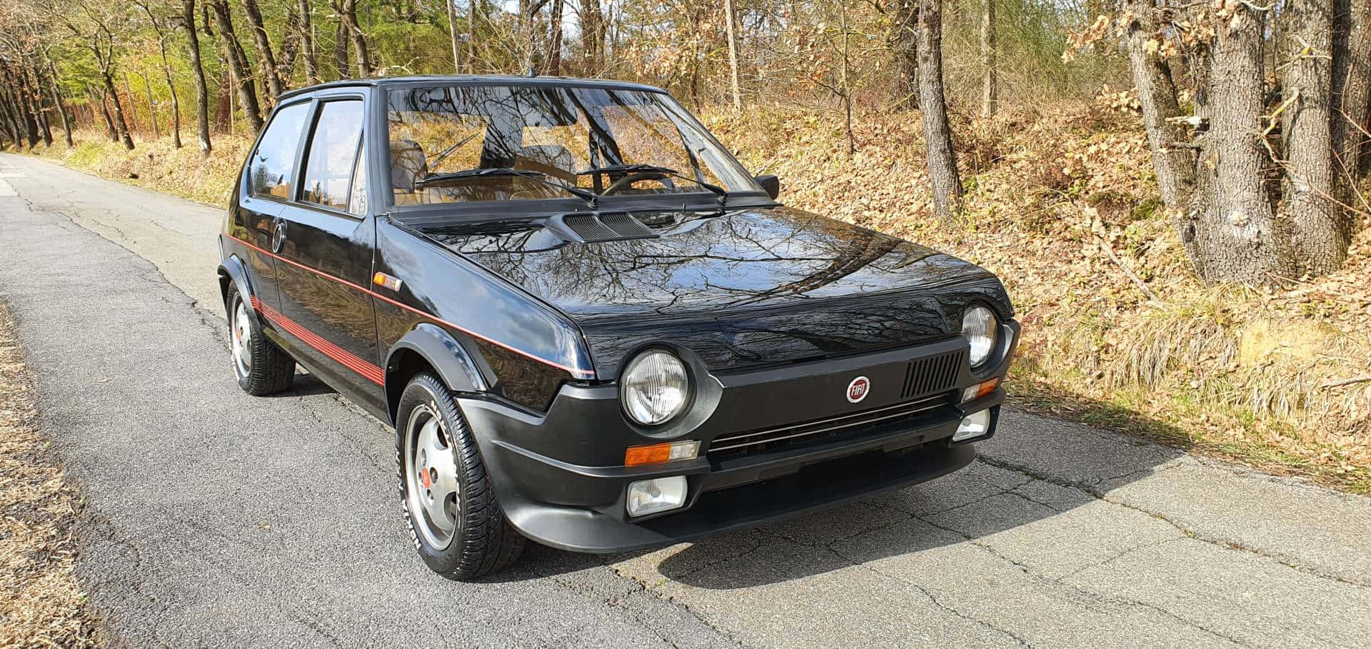 Classic Fiat Ritmo in all its glory Wallpaper