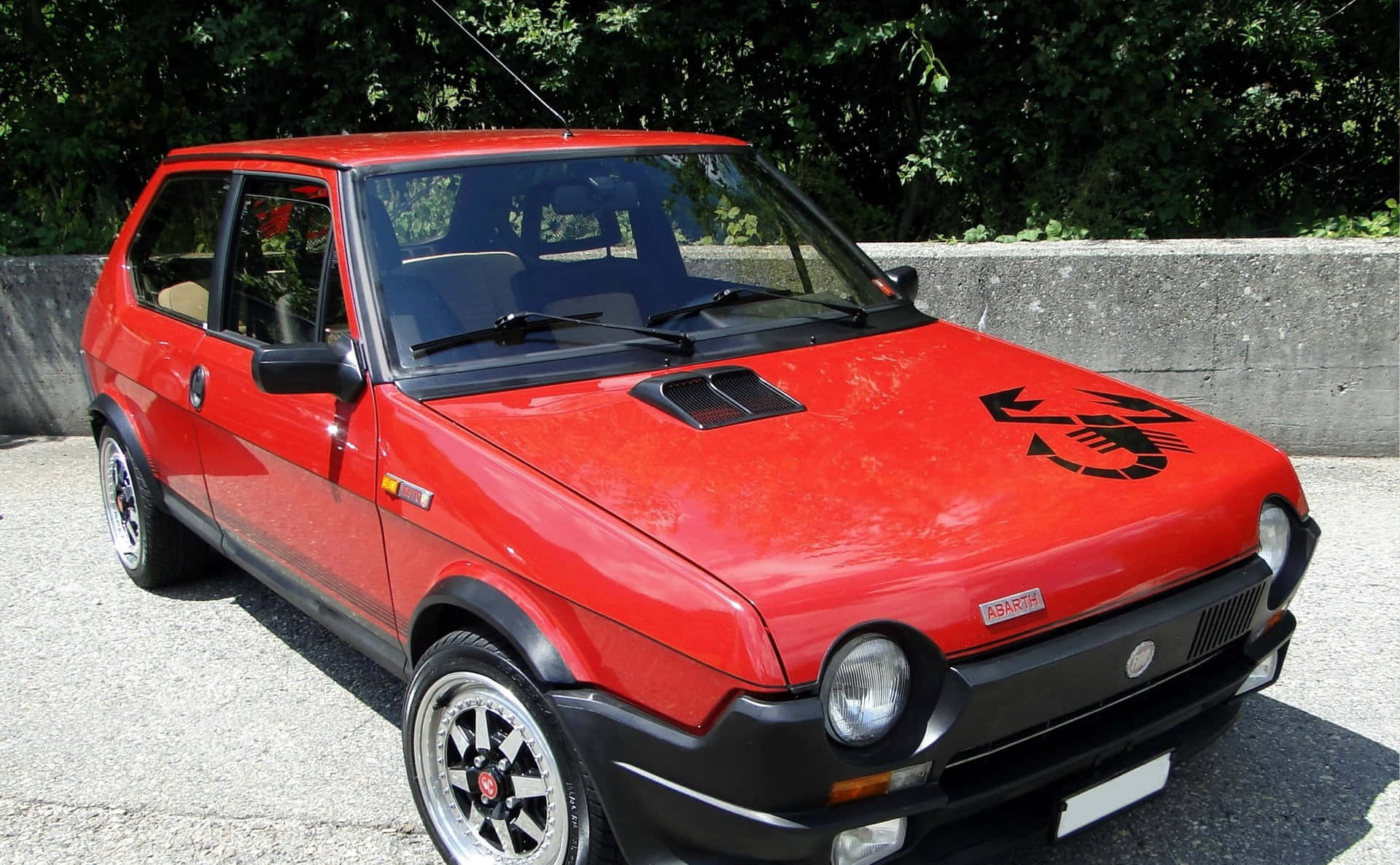 Fiat Ritmo: A Classic Italian Hatchback Wallpaper