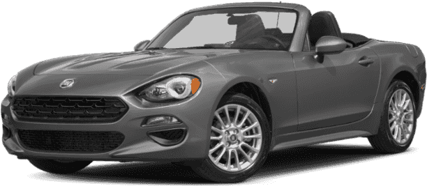 Download Fiat124 Spider Convertible Side View | Wallpapers.com