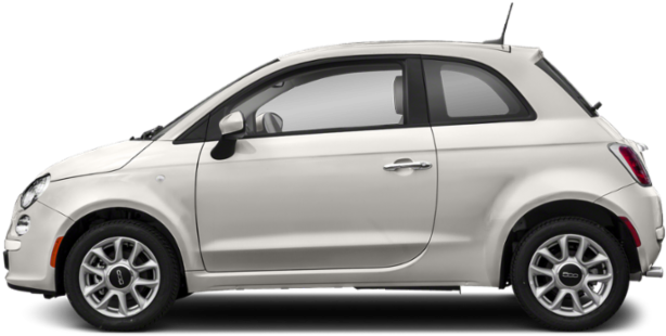 Fiat500 Side View PNG