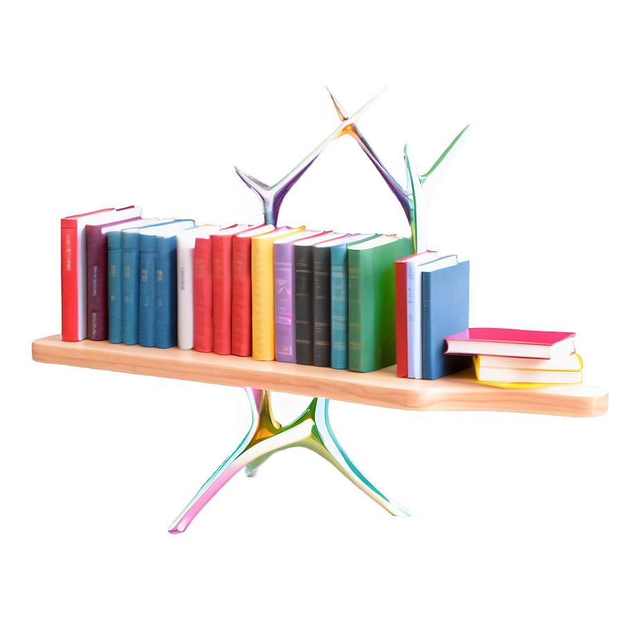 Fiction Books On Shelf Png Btv PNG