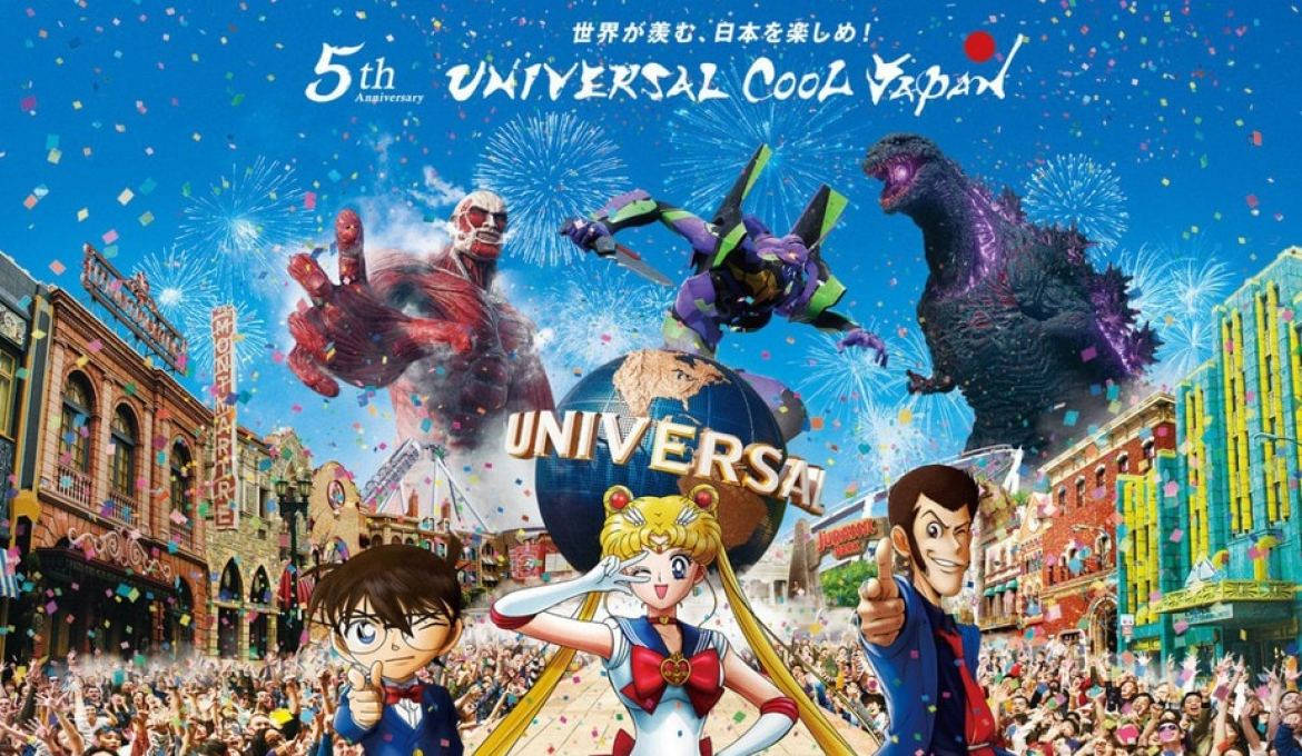 Fiktivakaraktärer Från Universal Studios Japan. Wallpaper