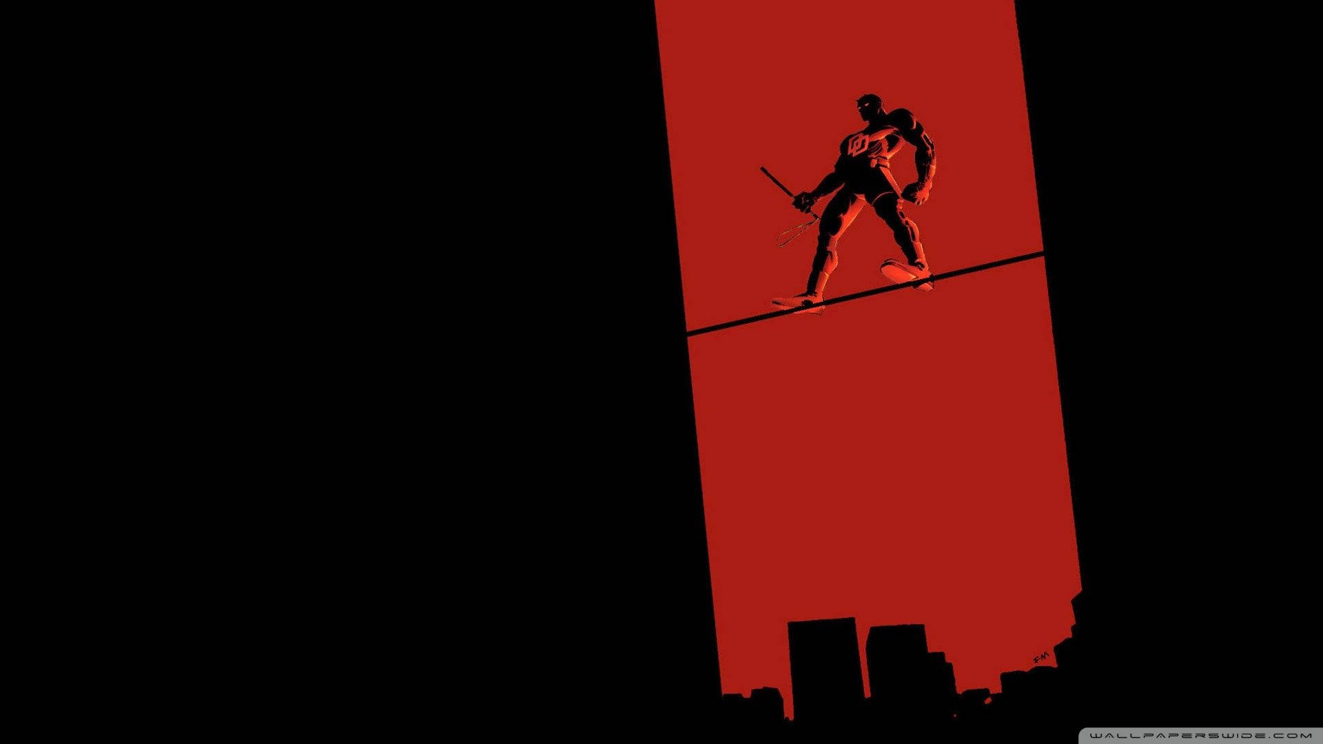 Fictional Superhero Daredevil Background