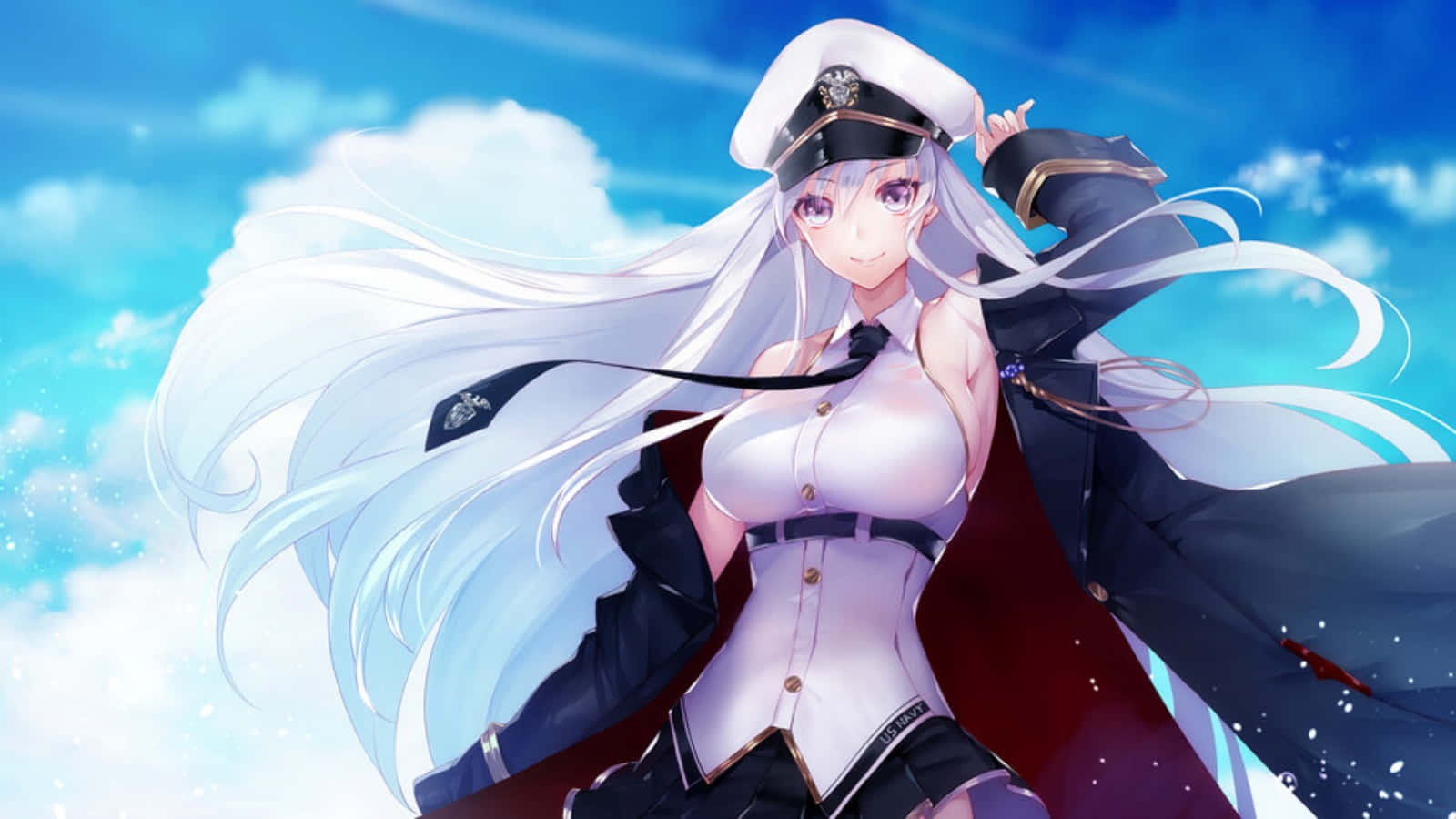 "fierce Azur Lane Enterprise" Wallpaper