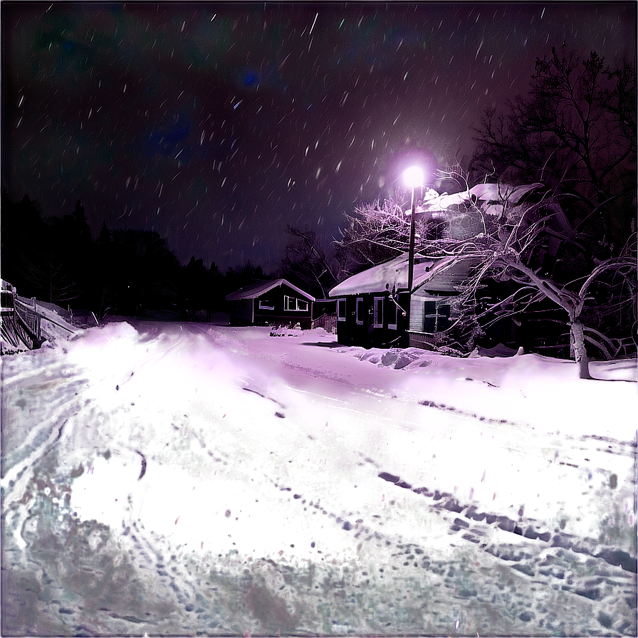 Fierce Blizzard Night Png Fkk83 PNG