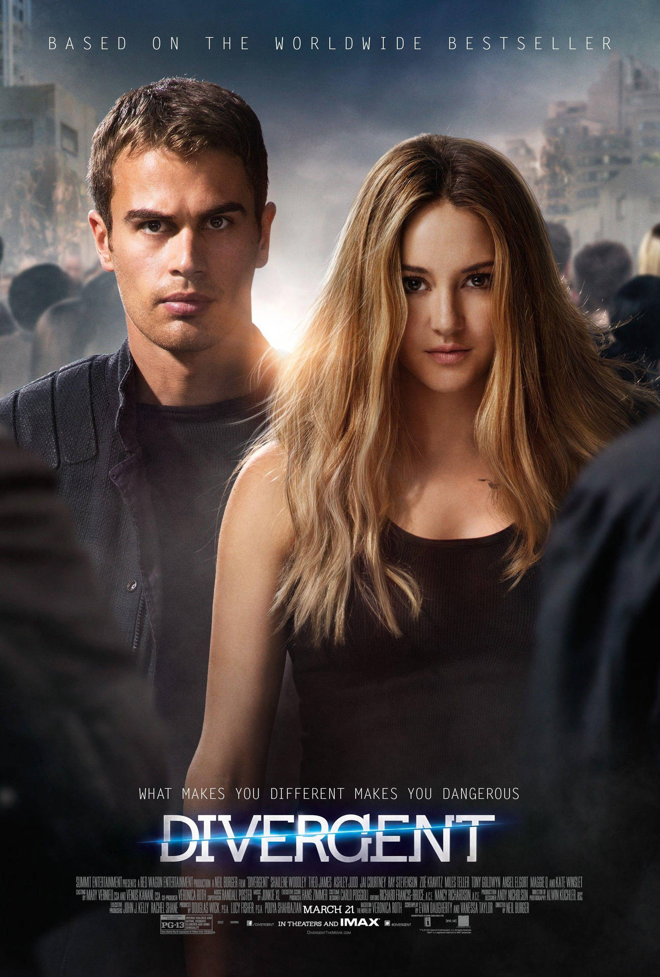 Fierce Four Tris Divergent Poster Wallpaper