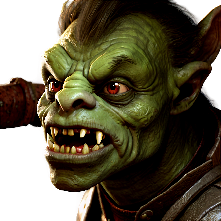 Download Fierce Goblin Warrior Png 05252024 | Wallpapers.com