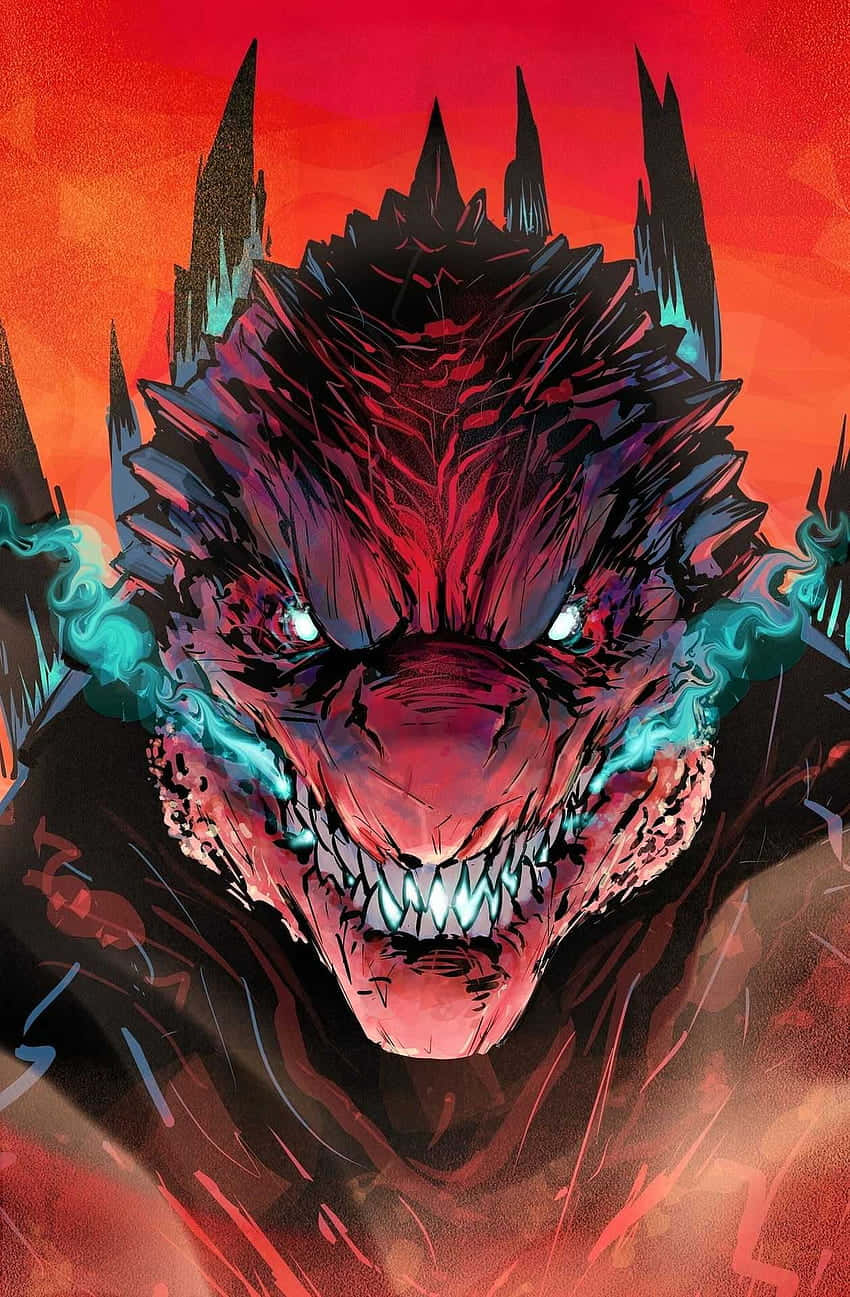 Fierce Godzilla Artwork Wallpaper