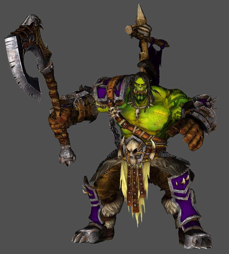 Download Fierce Grom Hellscream Of Warcraft Series Wallpaper ...