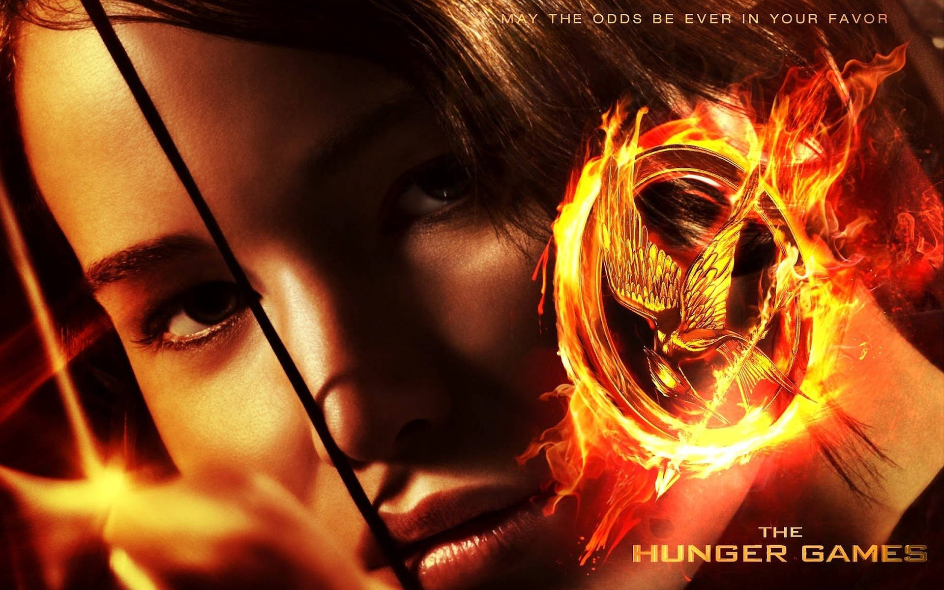 Fierce Katniss Die Hungerspiele Wallpaper