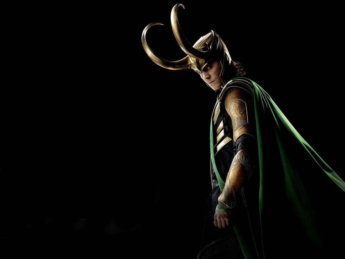 Tom Hiddleston as Loki in Marvel Studios' Thor films Wallpaper