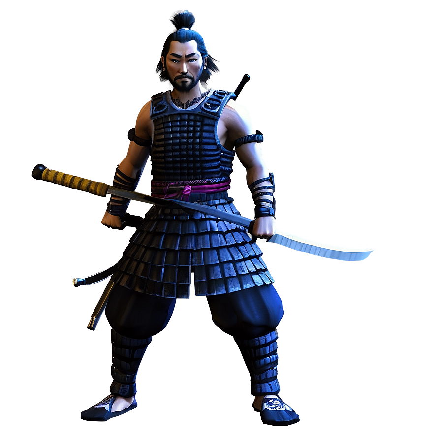 Download Fierce Samurai Png 05212024 | Wallpapers.com