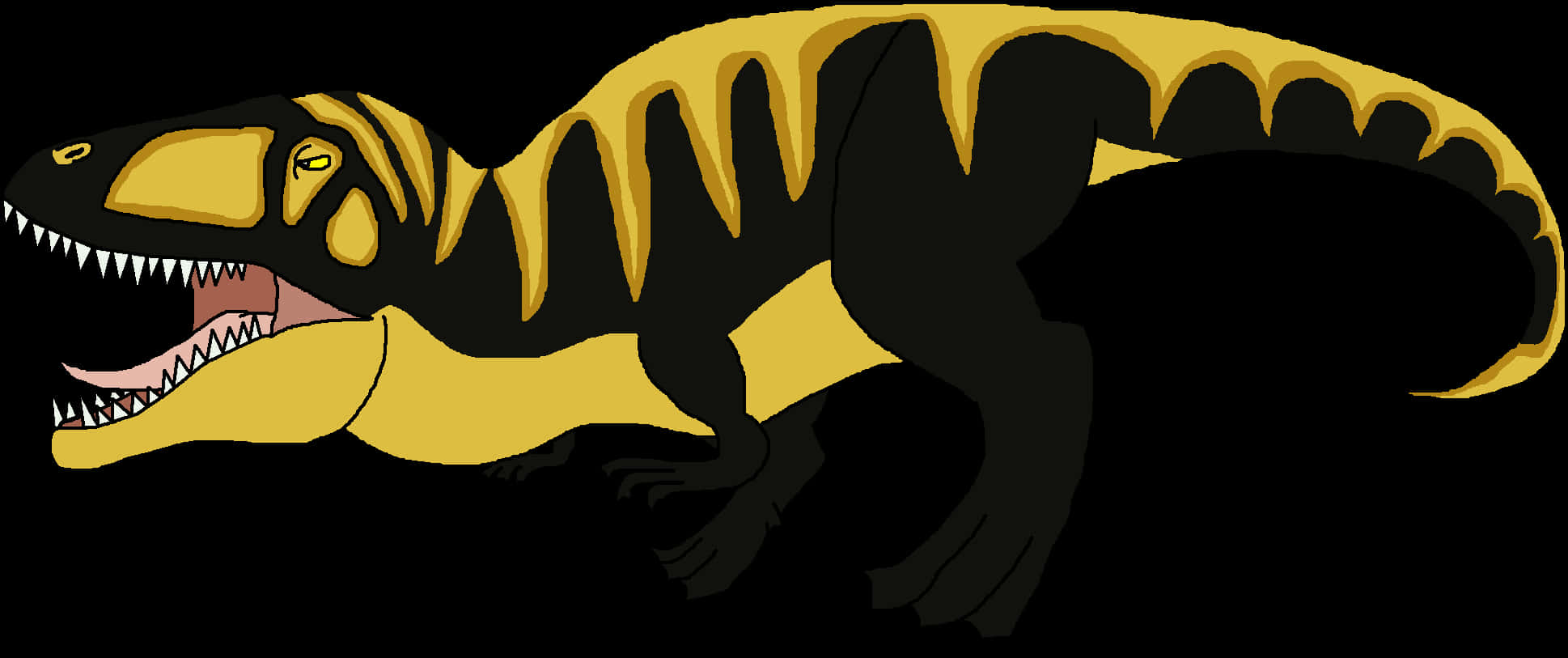 Fierce_ Tyrannosaurus_ Rex_ Illustration PNG