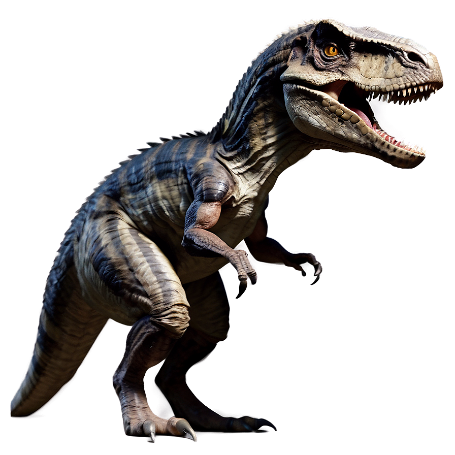 Fierce Velociraptor Artwork Png Bwa PNG