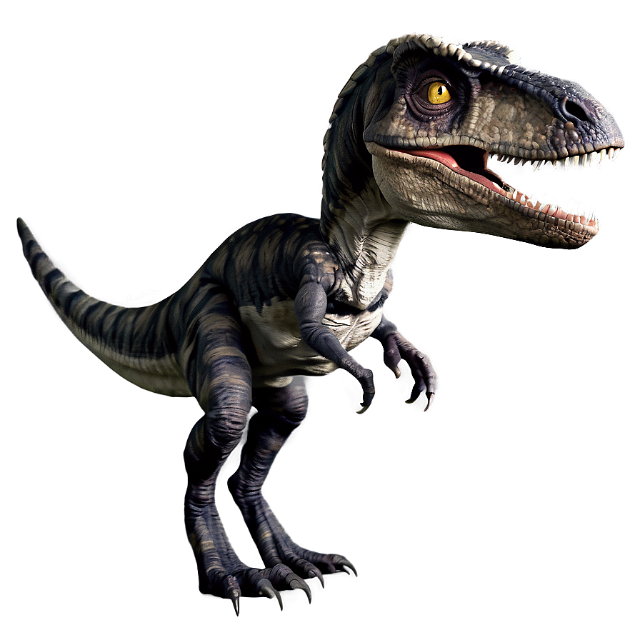 Fierce Velociraptor Artwork Png Rah PNG