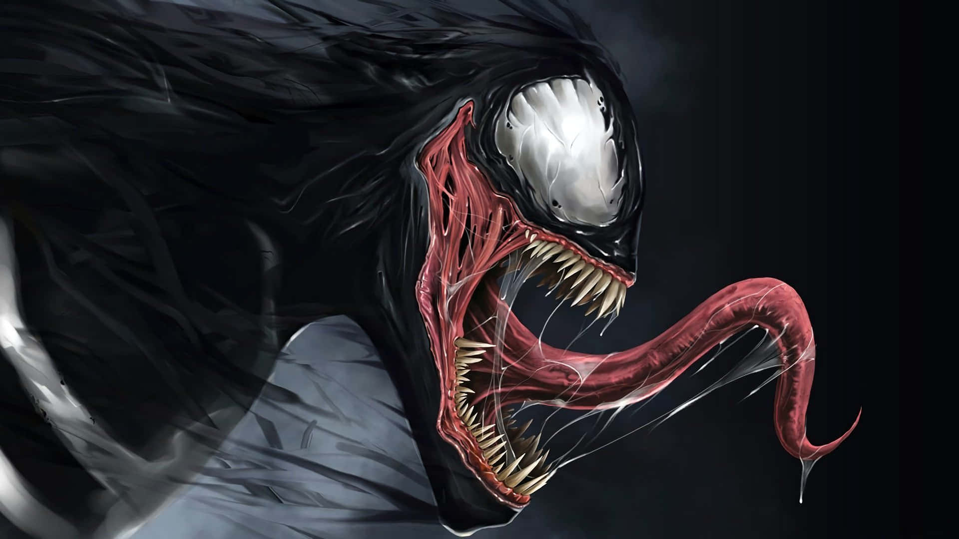 Download Fierce Venom Artwork Wallpaper | Wallpapers.com