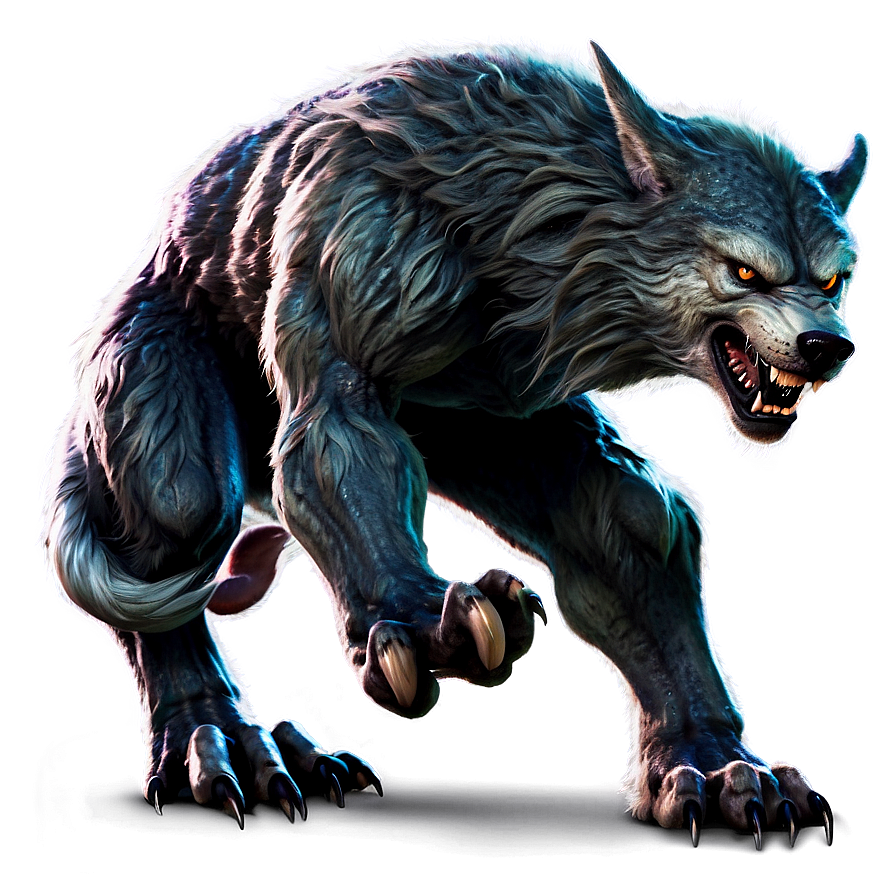 Fierce Werewolf Png Rfq PNG