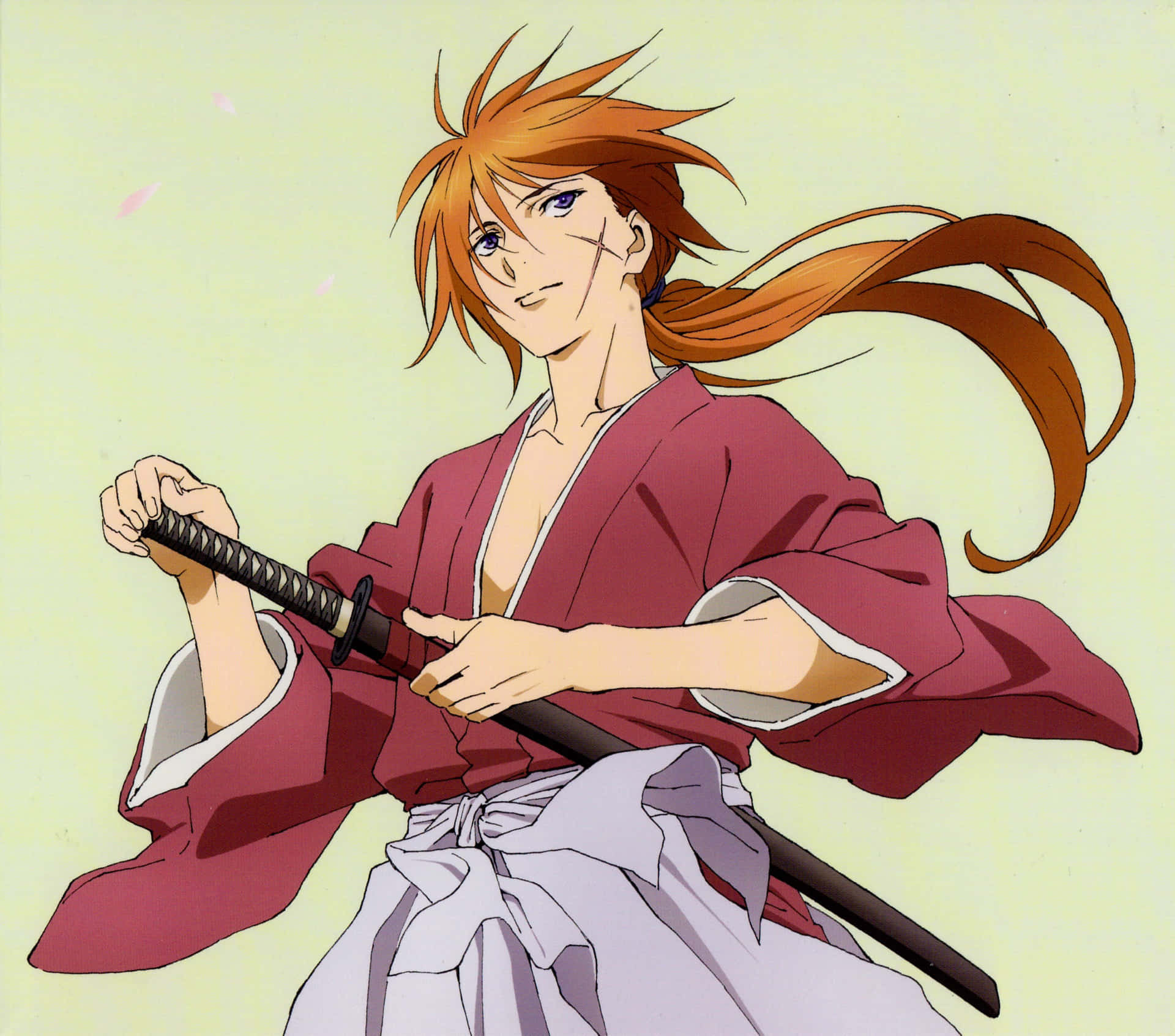 Fierce Yet Serene Samurai, Kenshin Himura Wallpaper