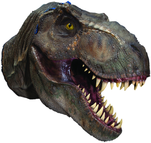 Fierce_ Tyrannosaurus_ Rex_ Head PNG