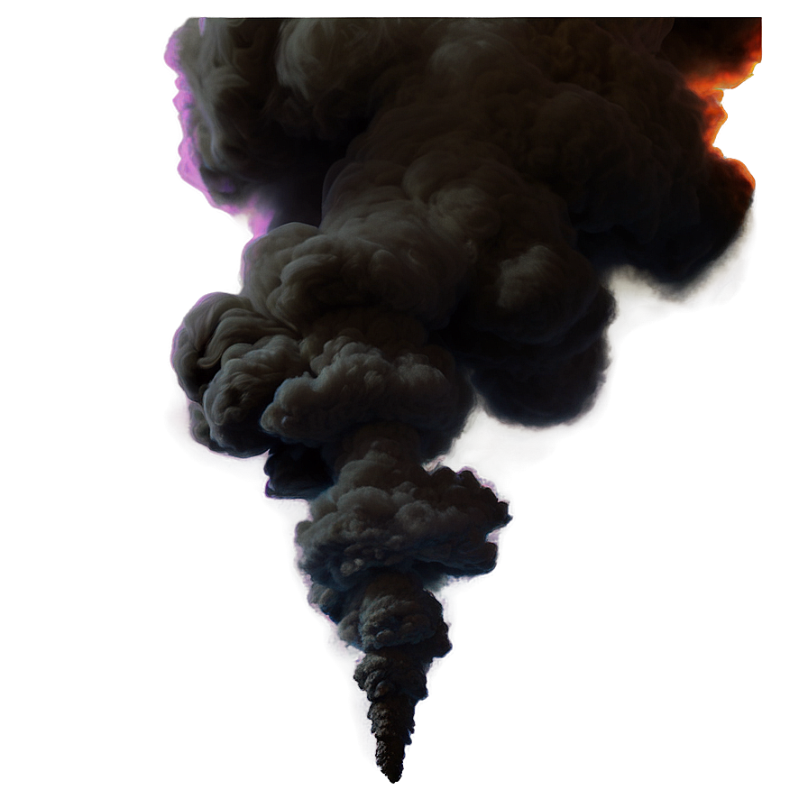 Fiery Burnout Smoke Png Elj38 PNG