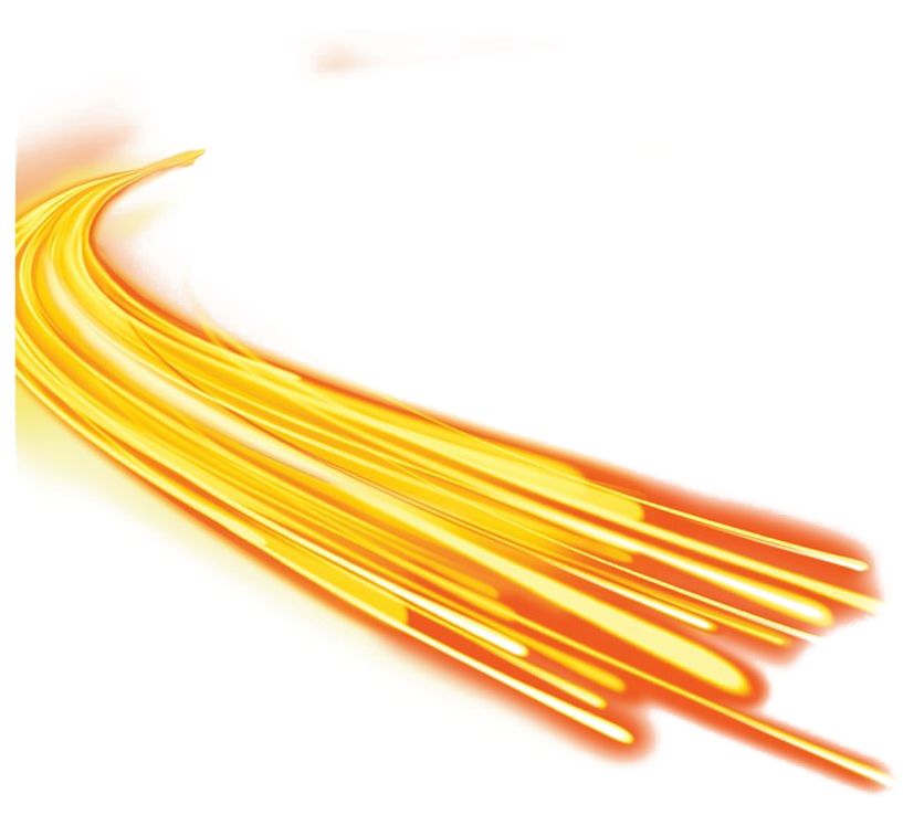 Fiery Comet Graphic PNG