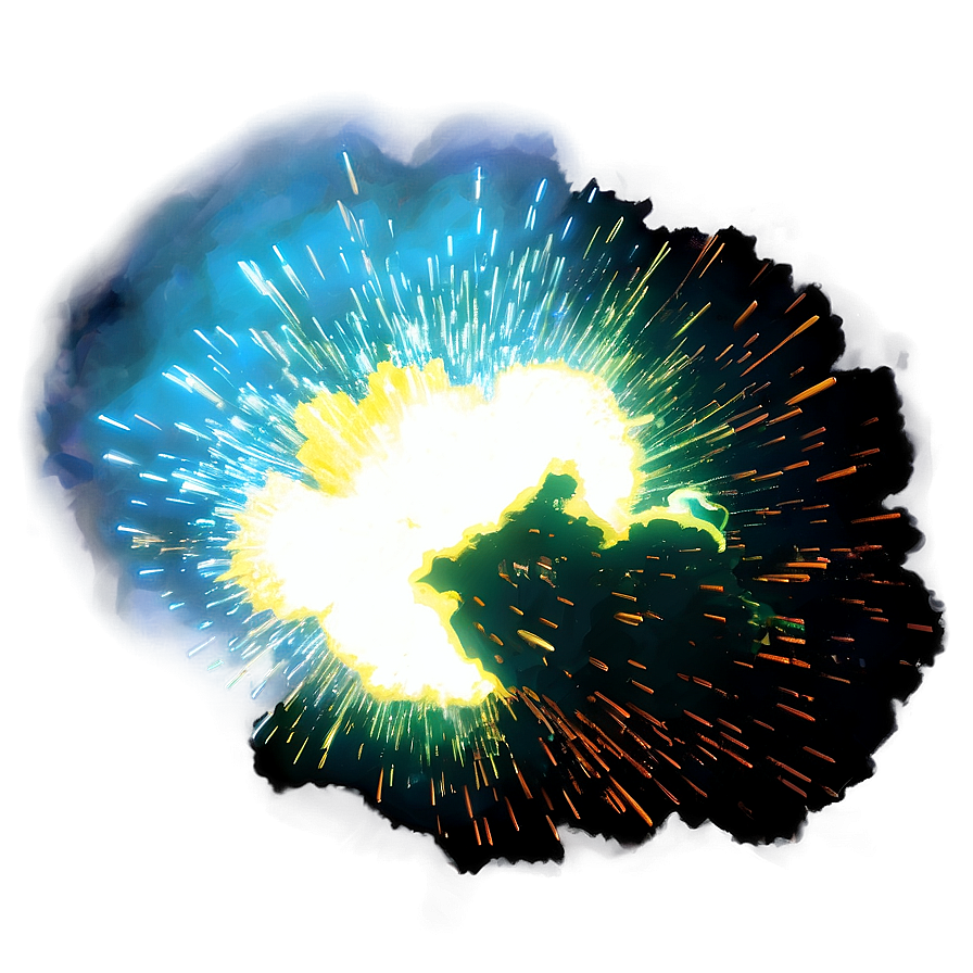 Fiery Detonation Png 06122024 PNG