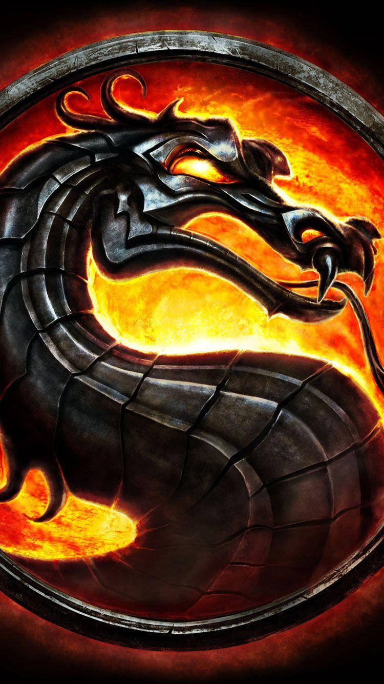 Fiery Dragon For Iphone Screens