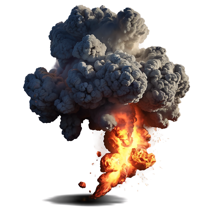 Fiery Explosion Design Png 45 PNG