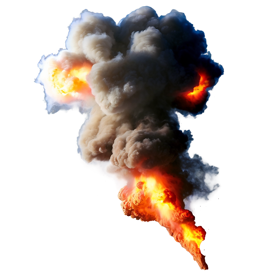 Fiery Explosion Overlay Png 32 PNG