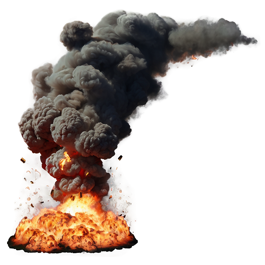 Fiery Explosion Png A PNG