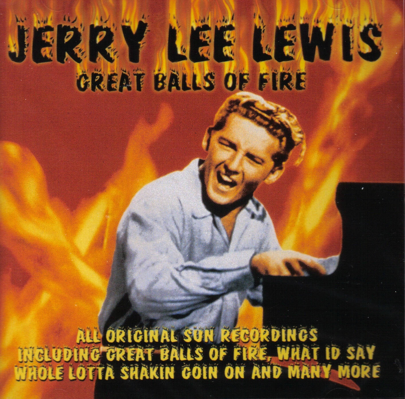 Fiery Jerry Lee Lewis Album Cover
