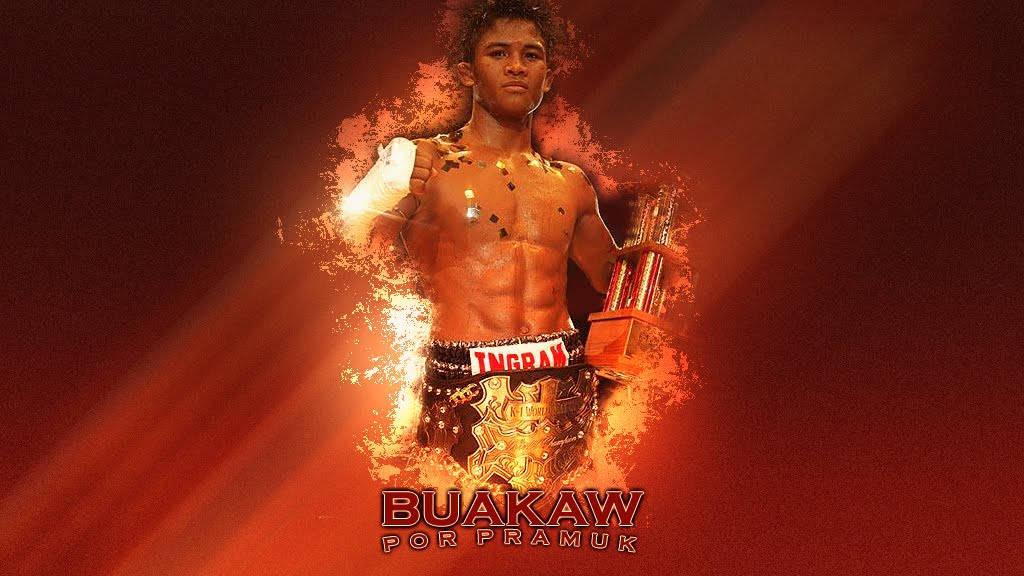 Fiery Muay Thai Champion Wallpaper