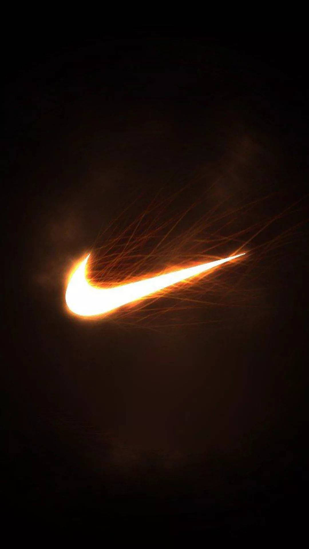 Fiery Nike Iphone Background