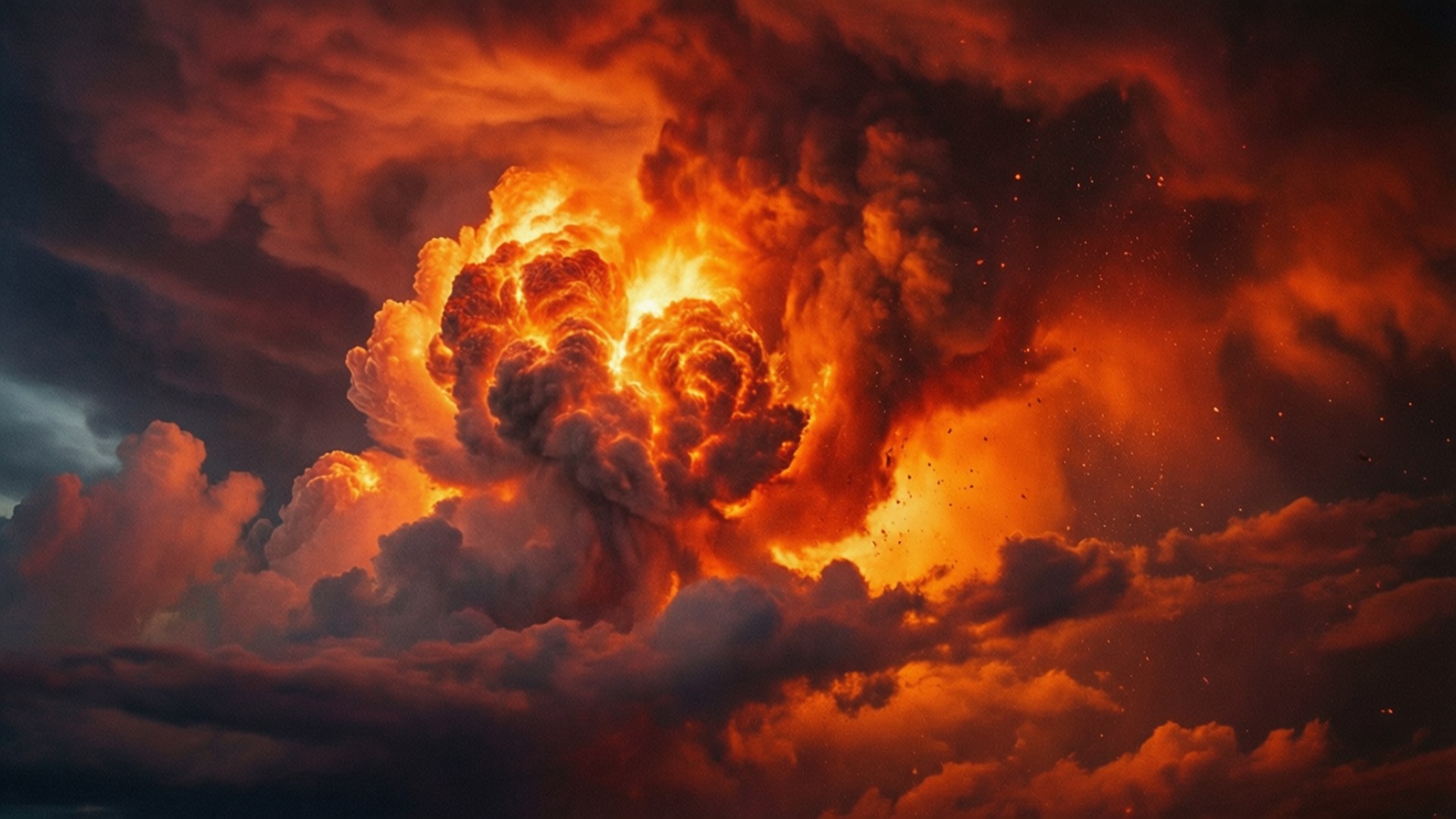 Kiamat Nimbus Berapi Wallpaper