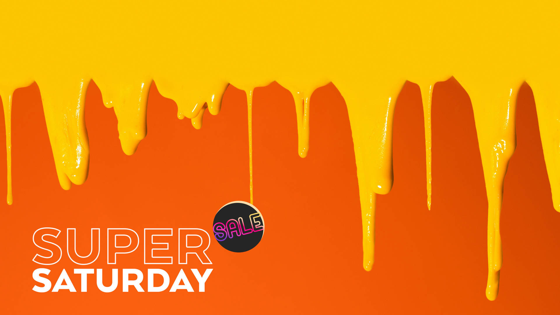 Fiery Orange Super Saturday Sale