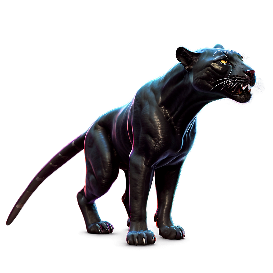 Download Fiery Panther Png Gaj | Wallpapers.com