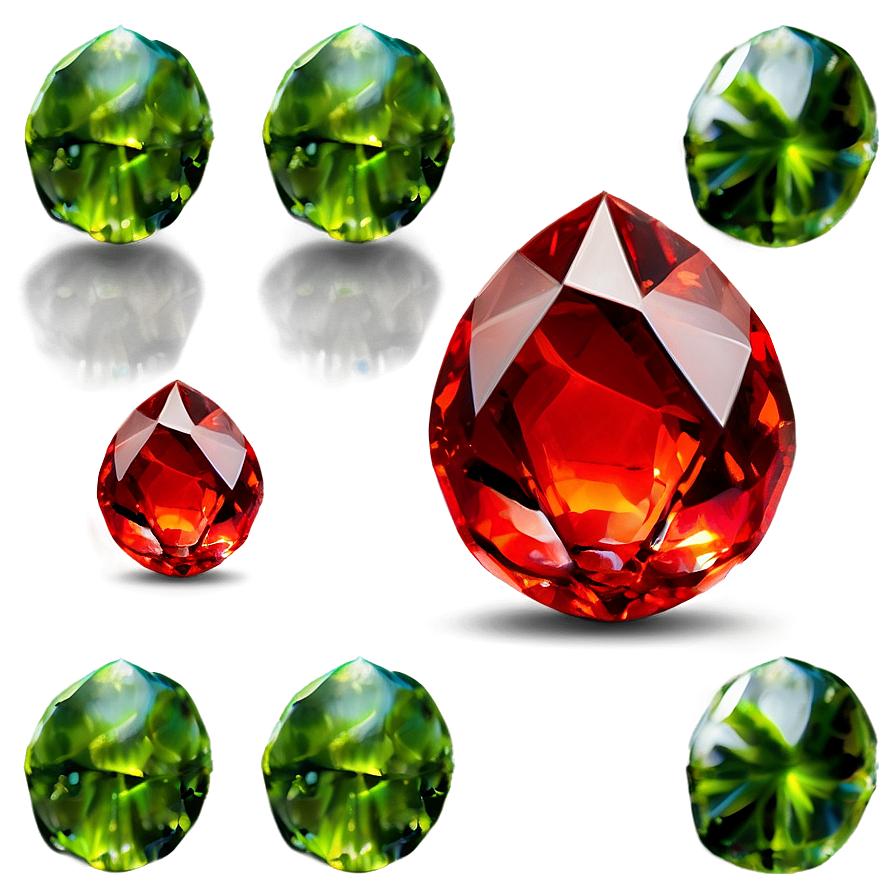 Fiery Red Crystal Png 28 PNG