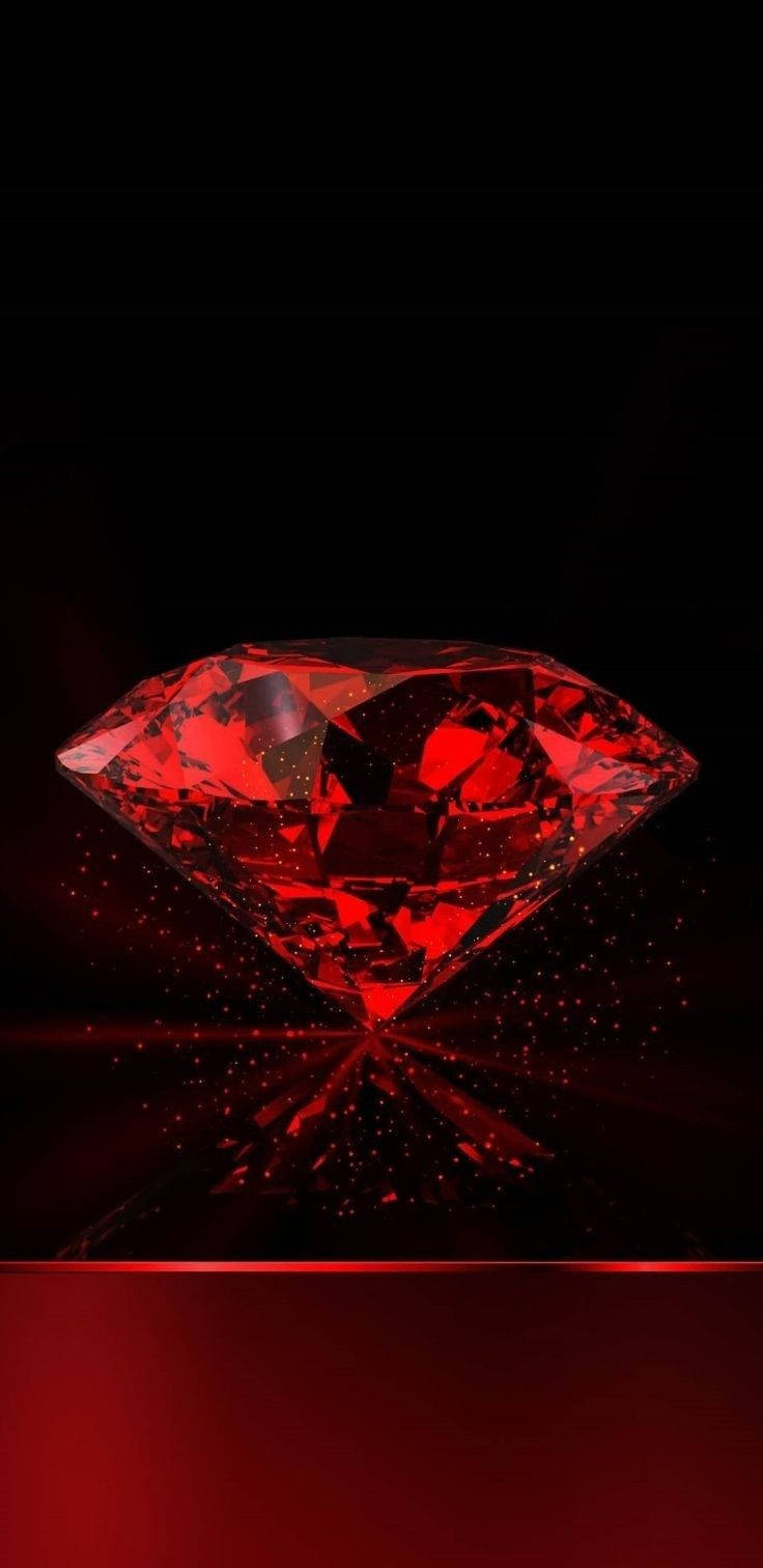 Fiery Red Crystal