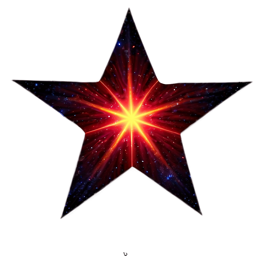 Fiery Red Star Png 88 PNG