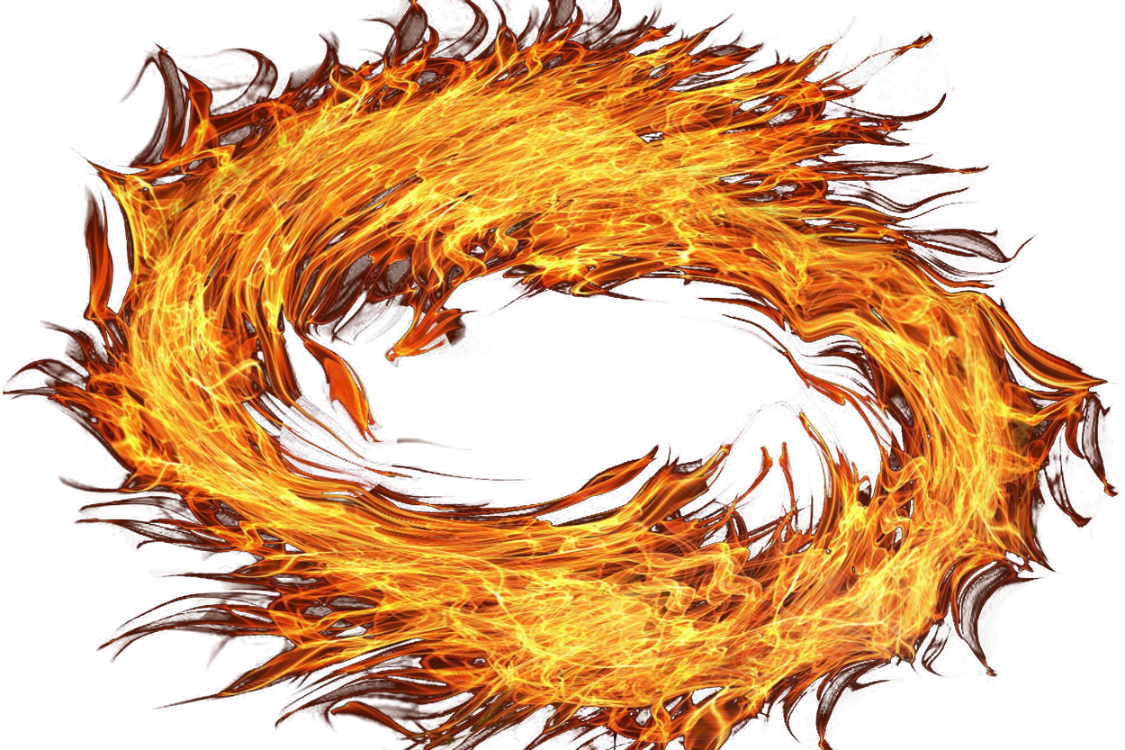 Fiery_ Swirl_ Abstract PNG