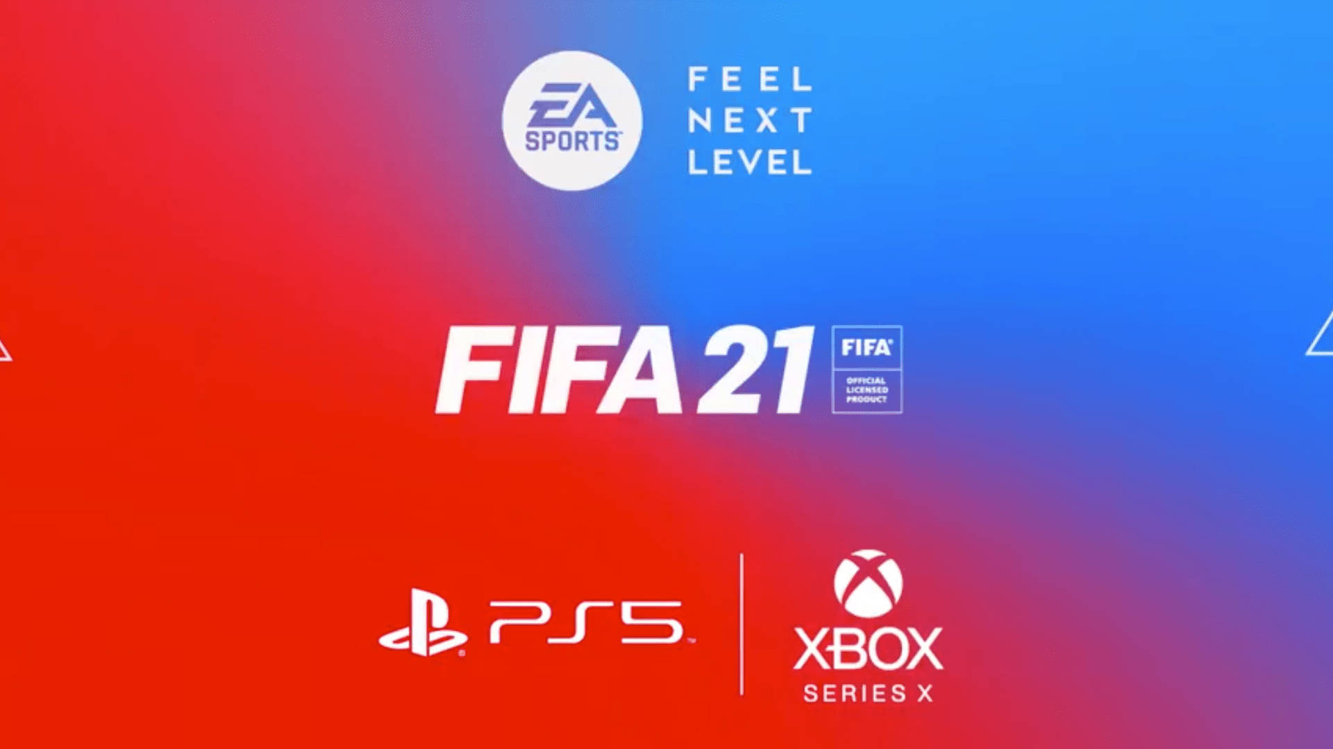 FIFA 21 EA Sports PS5 og Xbox-tapeter Wallpaper