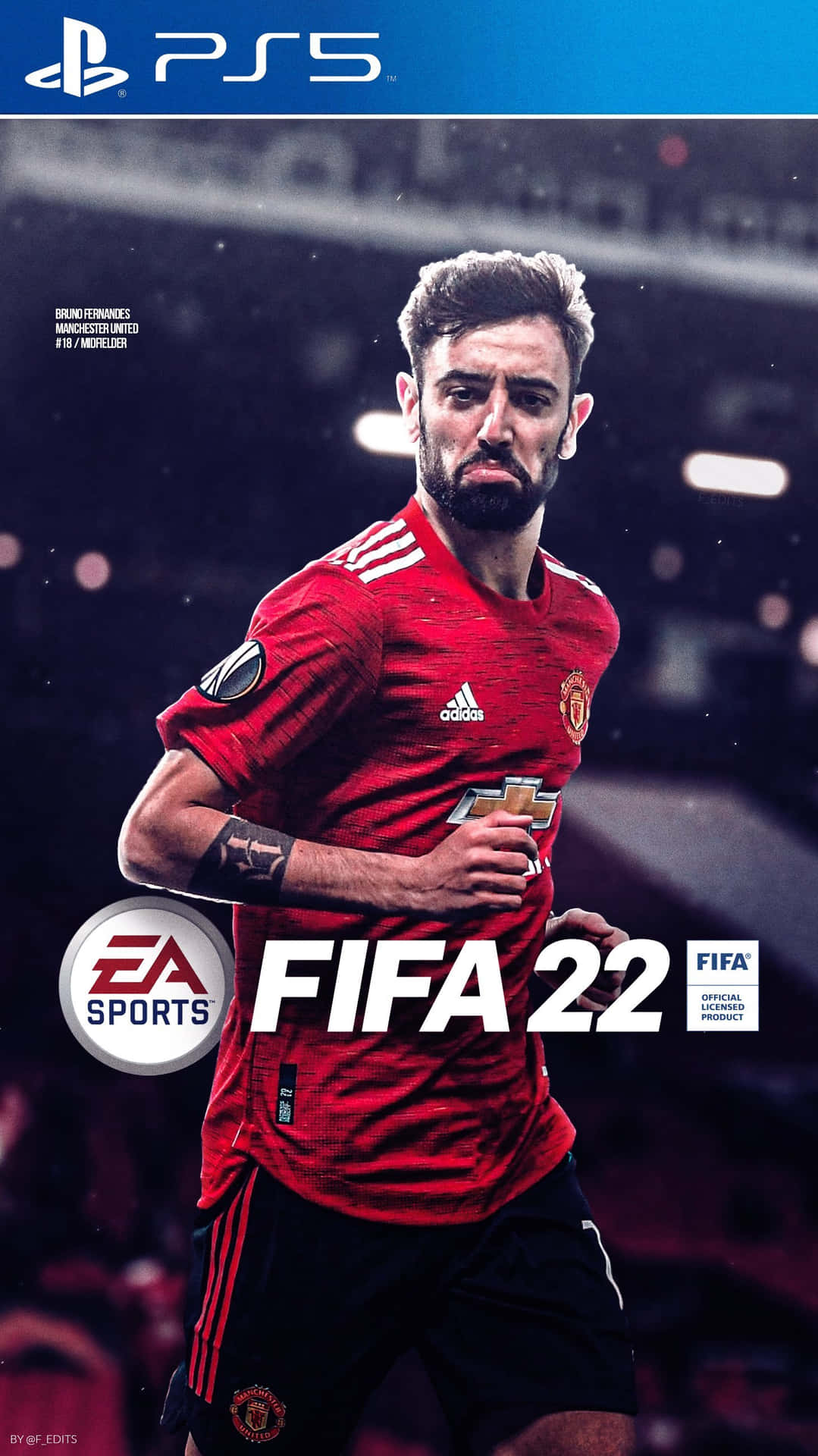 Experience the Thrill of FIFA 22 with this Stunning Wallpaper! Wallpaper