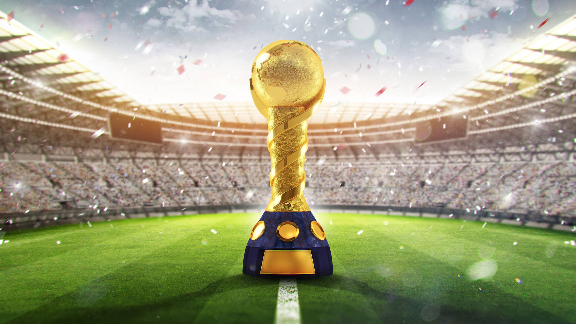 Fifa World Cup Golden Trophy Wallpaper