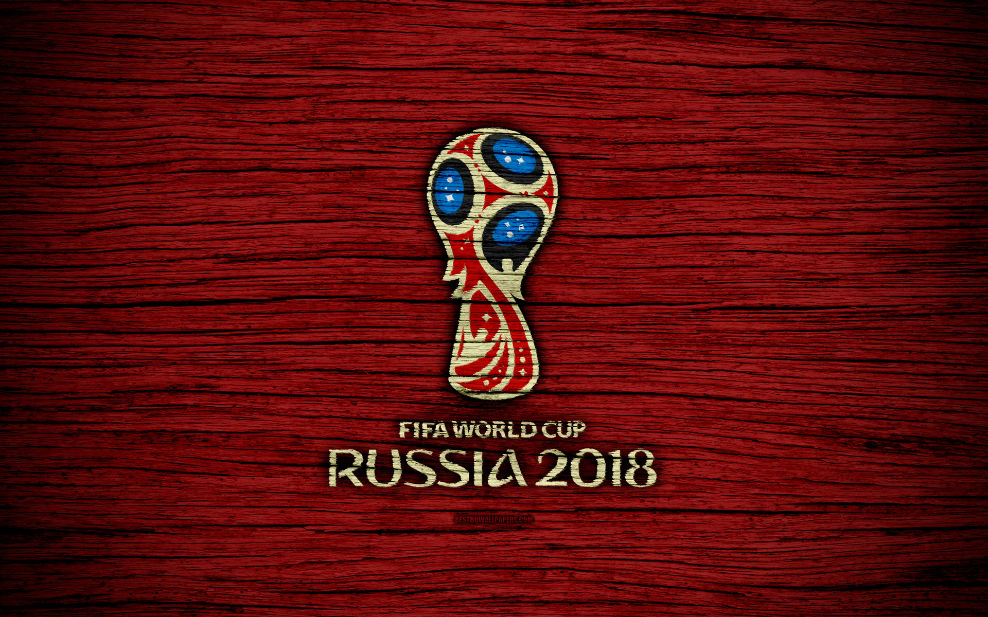 Fifa World Cup In A Woodcraft Wallpaper