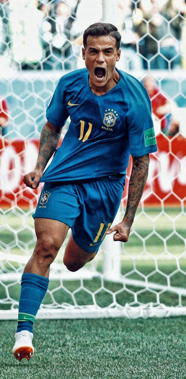 Download Fifa World Cup Philippe Coutinho Wallpaper 
