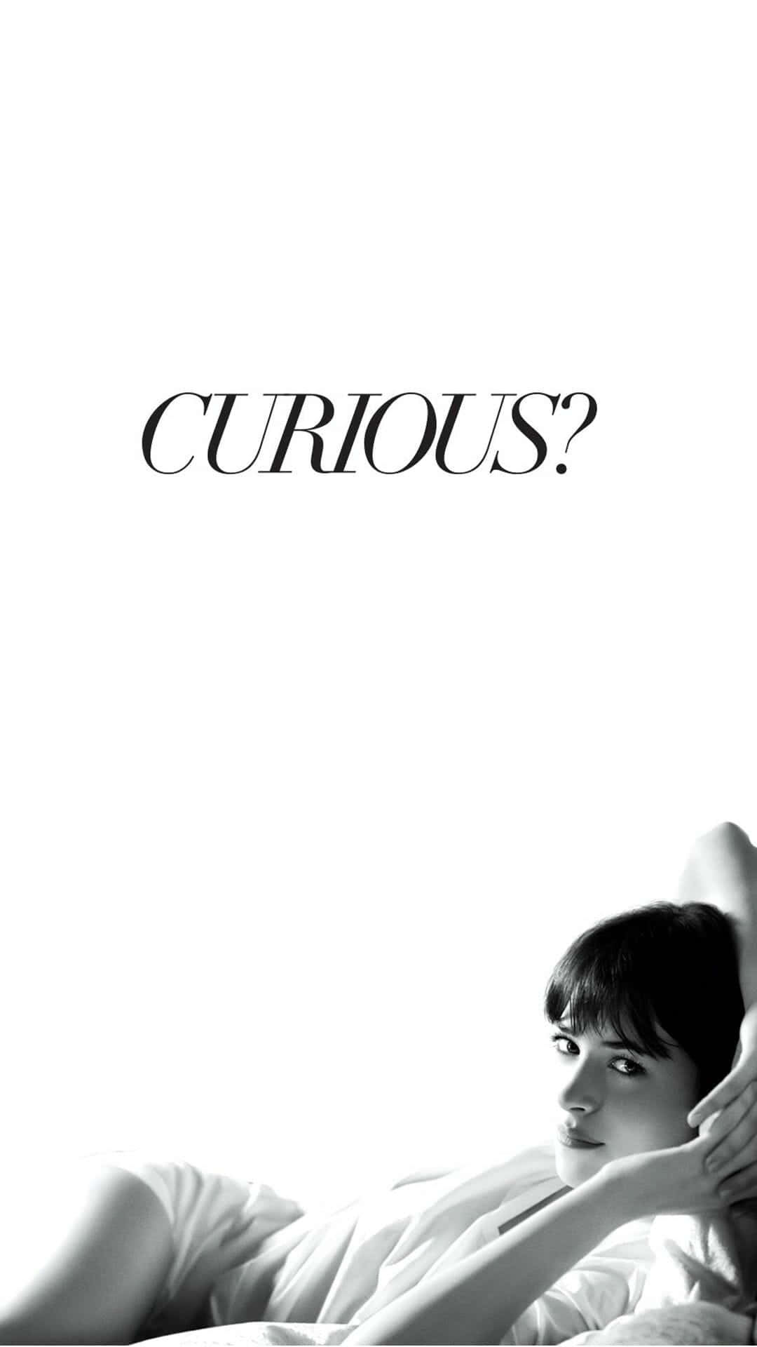 Curios Ana On Bed Fifty Shades Of Grey Wallpaper